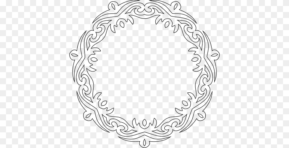 Decorative Frame Line Art Decorative Lines In, Gray Free Png