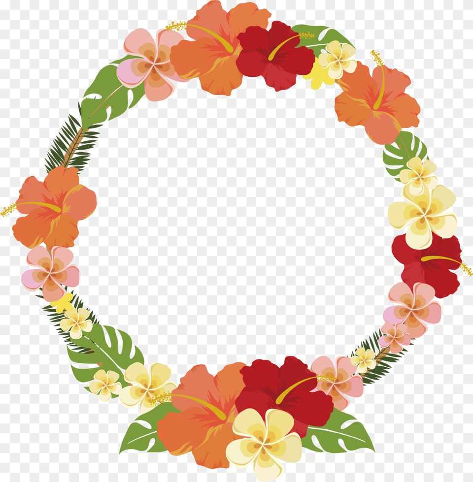 Decorative Frame Transprent Flower Circle Vector, Flower Arrangement, Plant, Accessories, Art Png