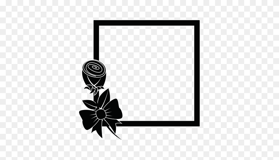 Decorative Frame With Rose Icon, Art, Accessories, Jewelry, Necklace Free Png