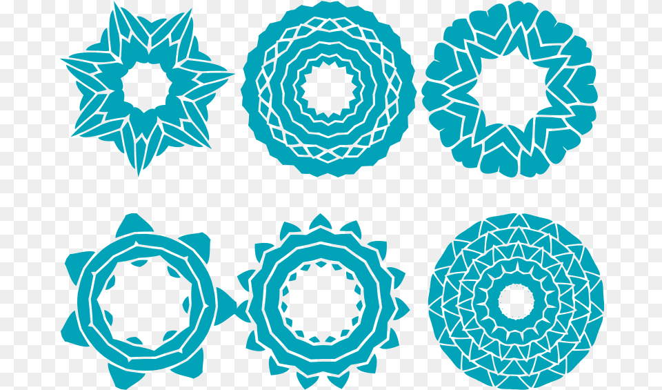 Decorative Geometric Shapes Decorative, Turquoise, Pattern, Machine, Animal Free Png