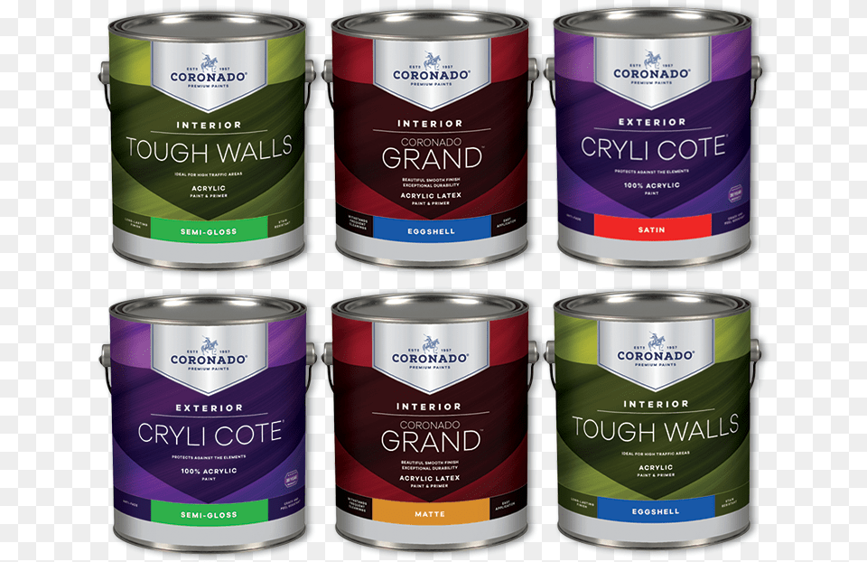 Decorative Graphic Of Coronado Paints Coronado Paint At True Value, Can, Tin, Paint Container Free Png