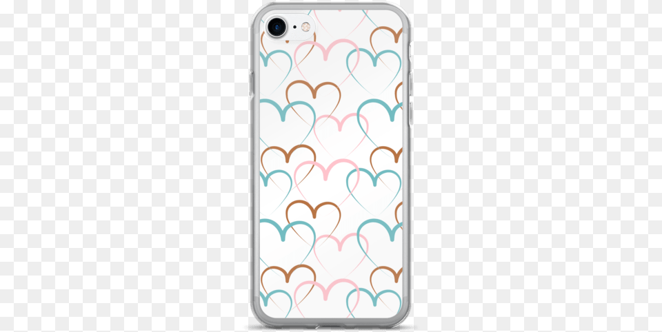 Decorative Hearts Pattern Vector Iphone 77 Plus Case Mobile Phone Case, Electronics, Mobile Phone Free Transparent Png