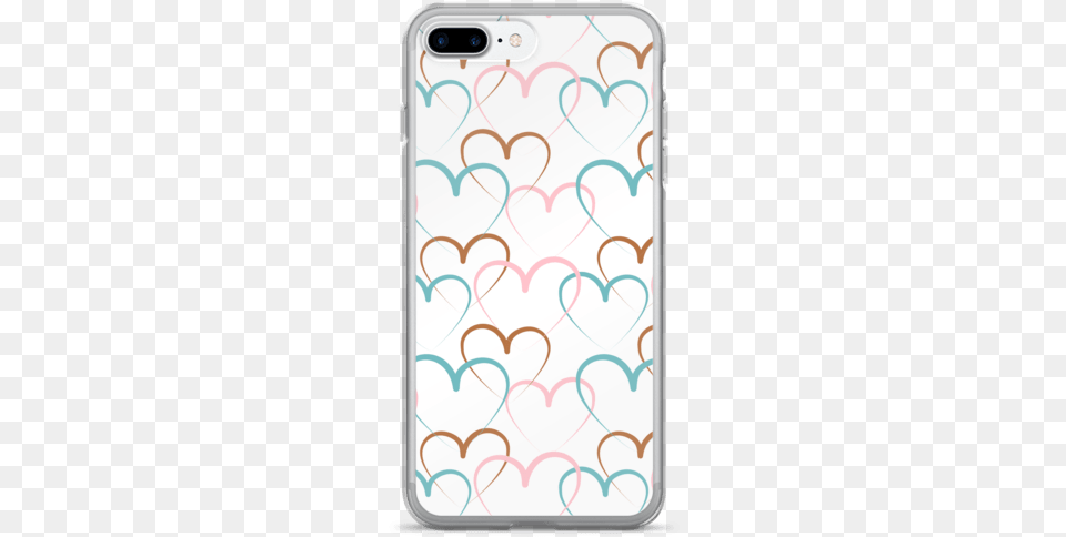 Decorative Hearts Pattern Vector Iphone 77 Plus Case Mobile Phone Case, Electronics, Mobile Phone Png