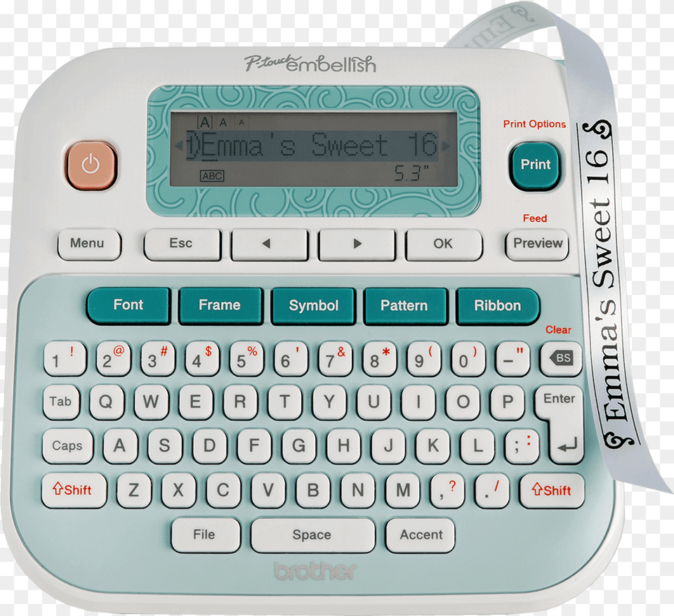 Decorative Label Maker P Touch Brother Label Maker Staples, Electronics, Mobile Phone, Phone, Computer Png
