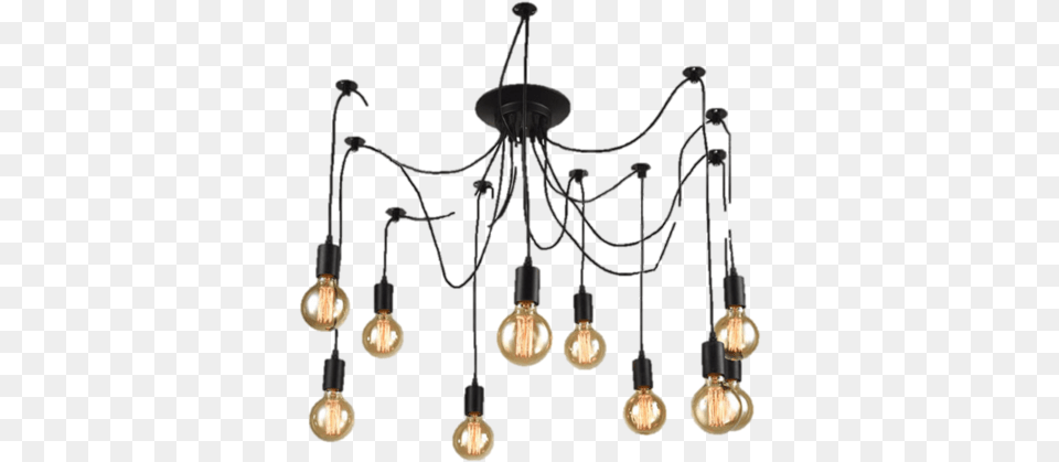 Decorative Lamp Transparent Images Loft Lamp, Chandelier Free Png Download