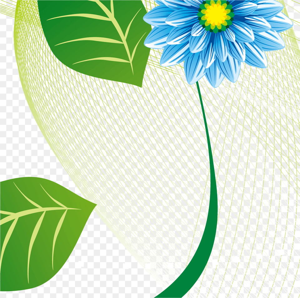 Decorative Leaf African Daisy, Flower, Plant, Furniture Free Png Download