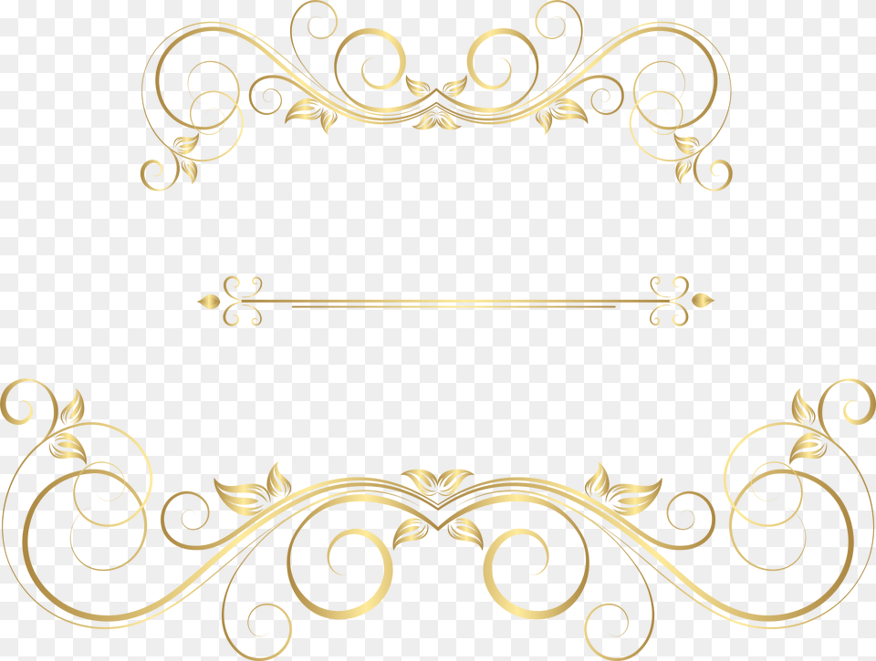 Decorative Line Gold Clipart, Art, Floral Design, Graphics, Pattern Free Png