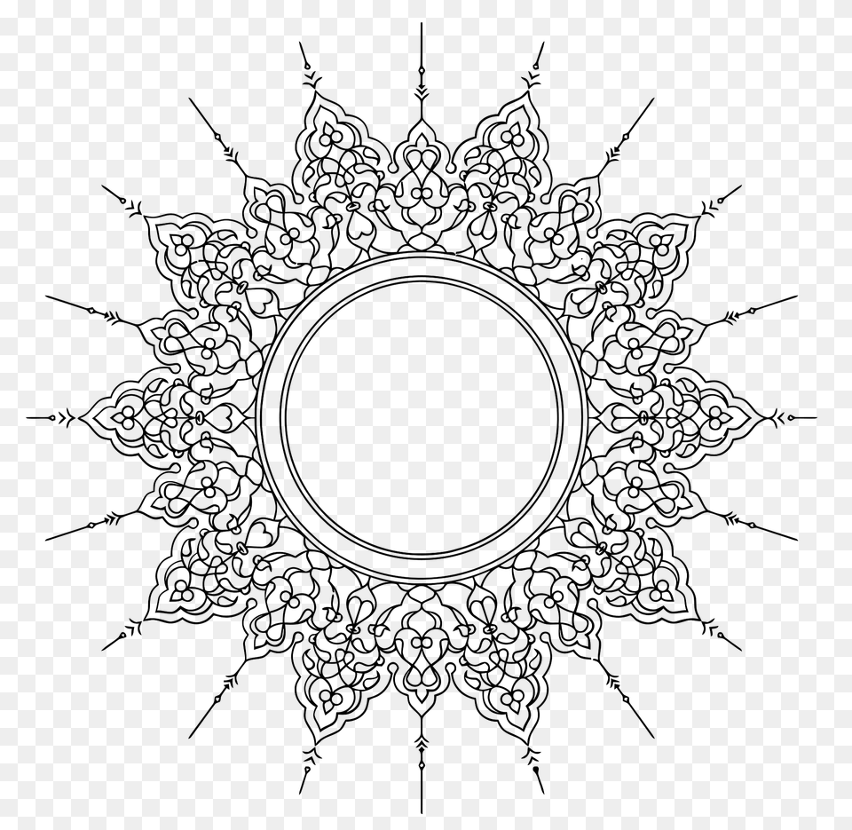 Decorative Ornamental Circle Clipart, Pattern, Accessories Free Png Download