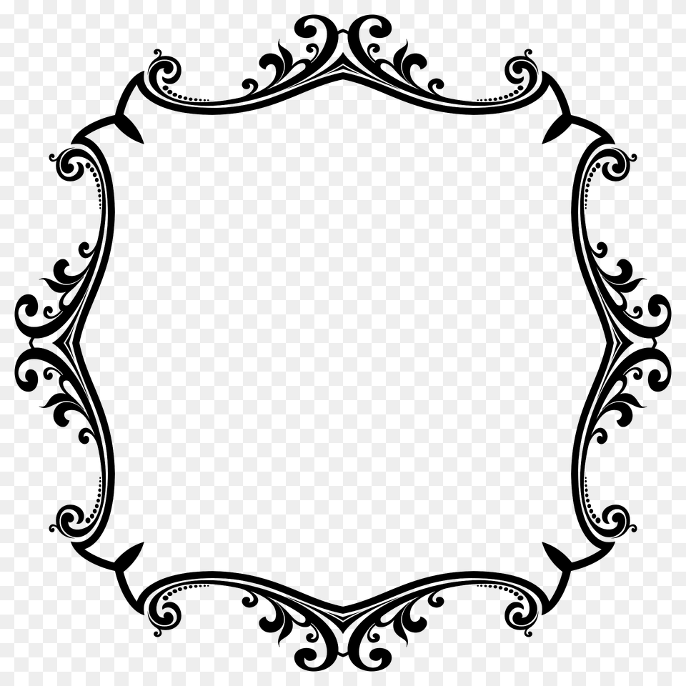 Decorative Ornamental Flourish Frame Aggrandized 5 Clipart, Oval, Pattern Free Png Download