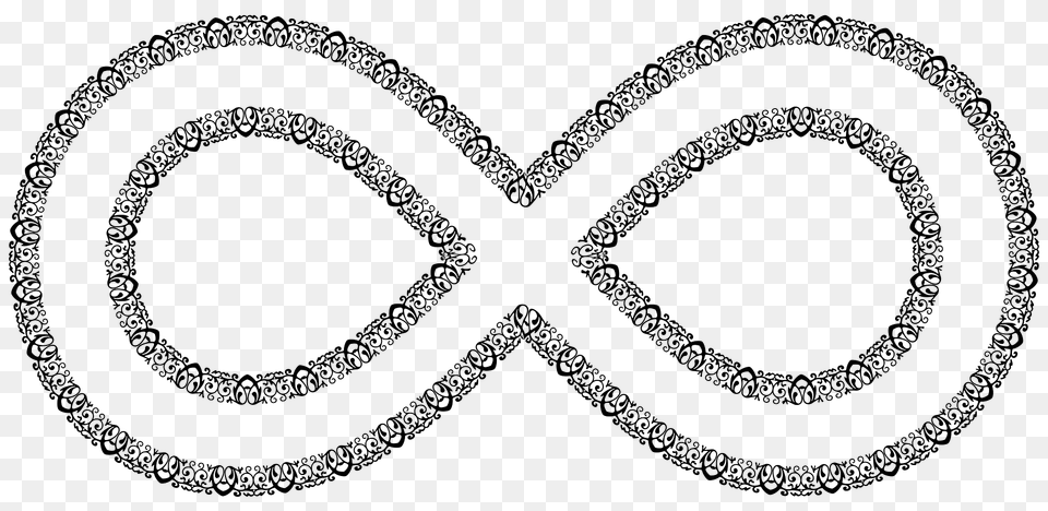Decorative Ornamental Infinity Symbol Clipart, Accessories, Jewelry, Necklace Free Transparent Png
