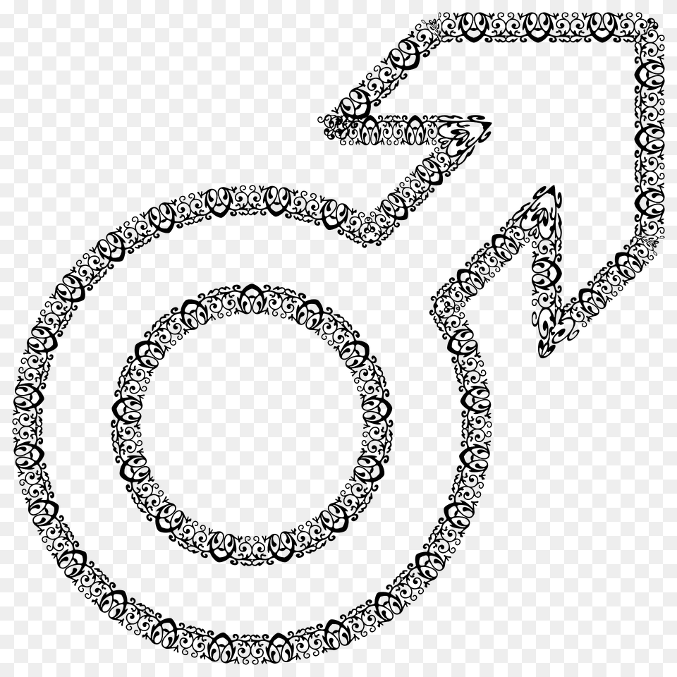 Decorative Ornamental Male Symbol Clipart, Number, Text Png