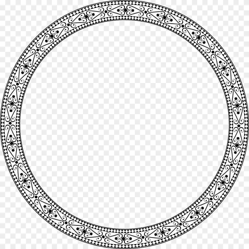 Decorative Ornamental Round Frame Clip Arts, Home Decor, Rug, Oval, Accessories Png Image