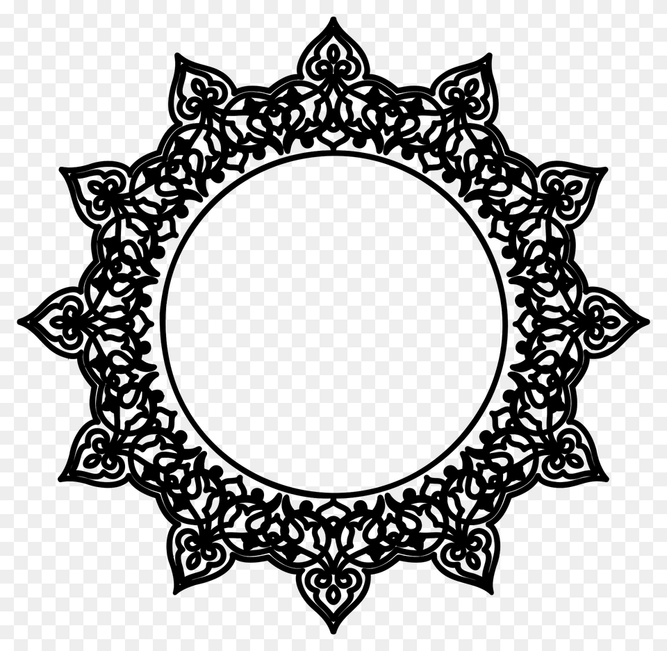 Decorative Ornamental Round Frame Clipart, Oval, Chandelier, Lamp Png