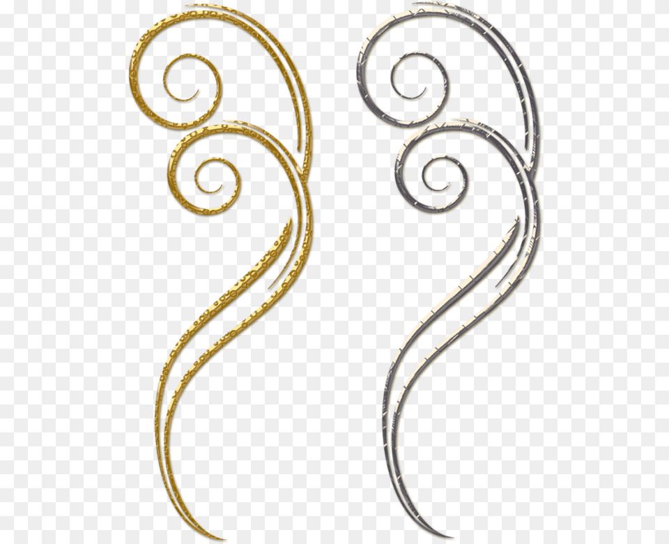 Decorative Ornaments Clipart Gold Ornament Ornaments, Accessories, Earring, Jewelry, Coil Free Transparent Png