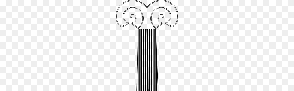 Decorative Pillar Clip Art, Architecture, Cross, Symbol Png Image