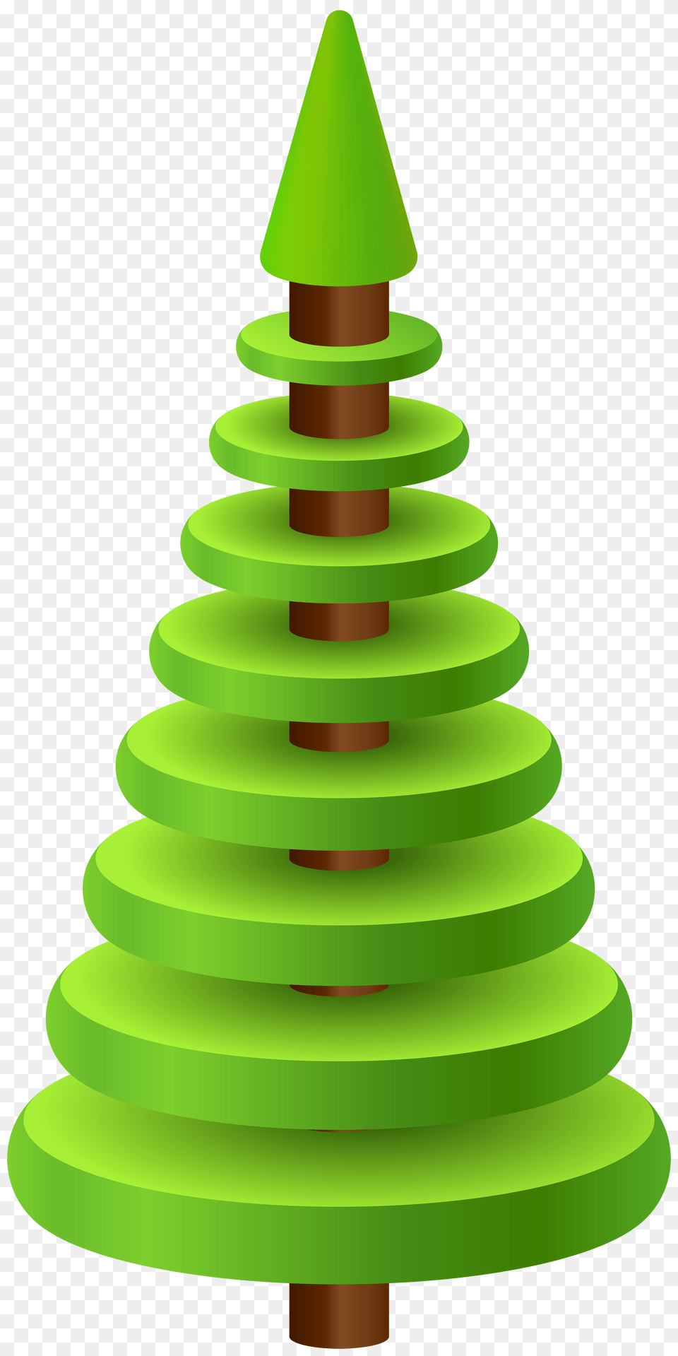 Decorative Pine Tree Clip Art, Green, Plant, Fir, Tape Free Png Download