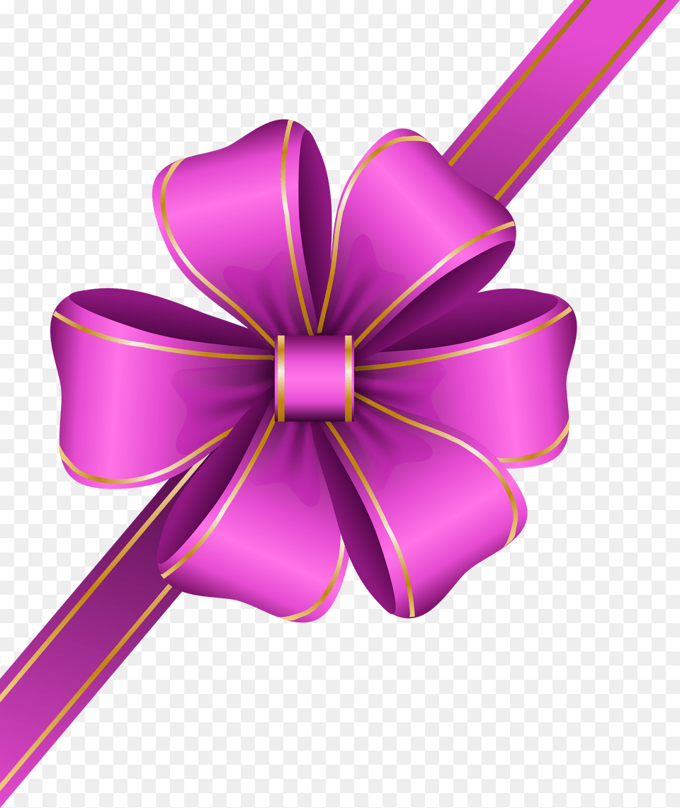 Decorative Pink Bow Corner Clip Art, Purple, Gift, Dynamite, Weapon Free Transparent Png