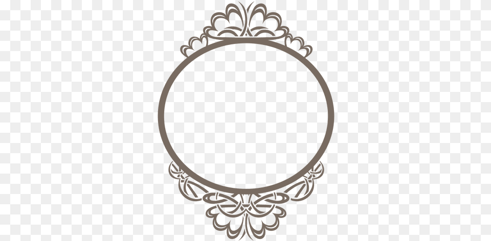 Decorative Rounded Ornate Frame Transparent U0026 Svg Ornate Frame Circle Vector, Oval, Chandelier, Lamp Free Png