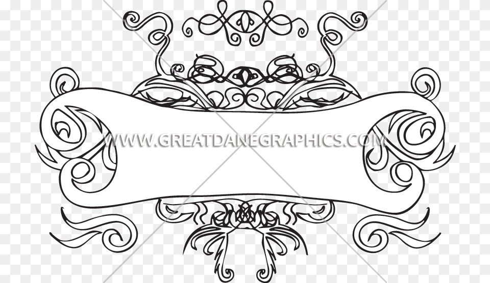 Decorative Scroll Line Art, Floral Design, Graphics, Pattern, Bow Png