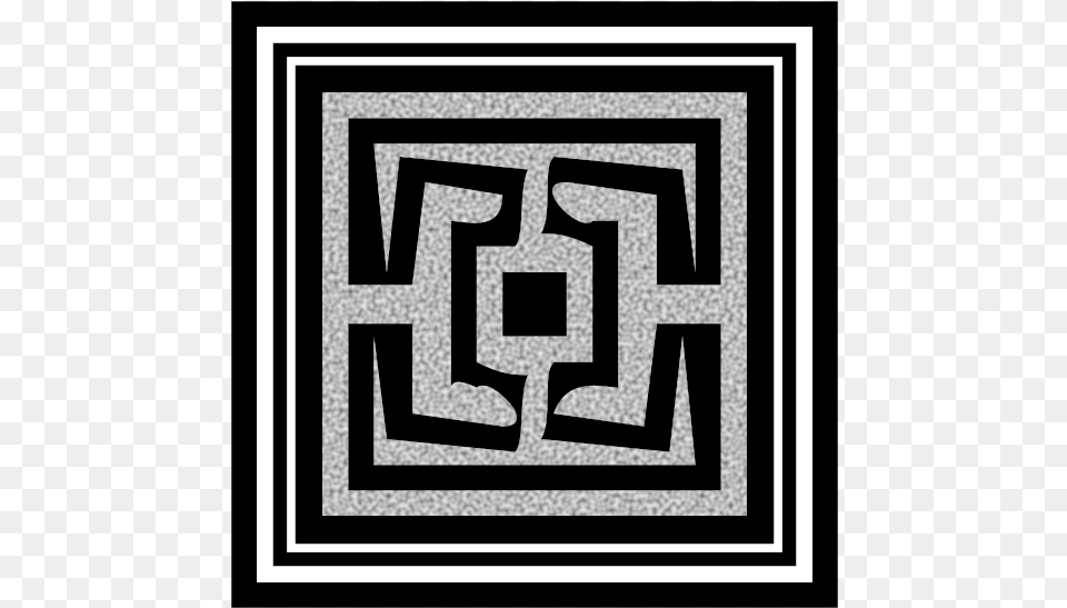 Decorative Square, Maze Png Image