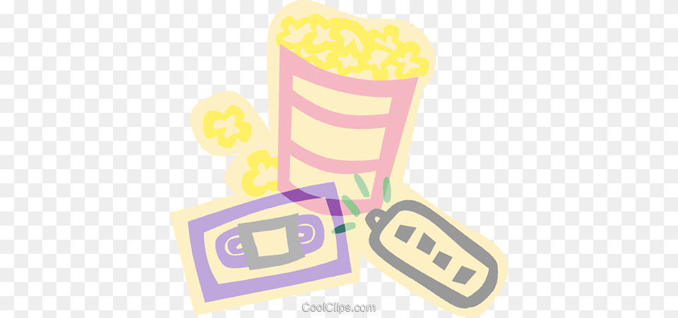 Decorative Symbol Video Time Popcorn Royalty Vector Clip, Food, Dynamite, Weapon, Snack Free Transparent Png