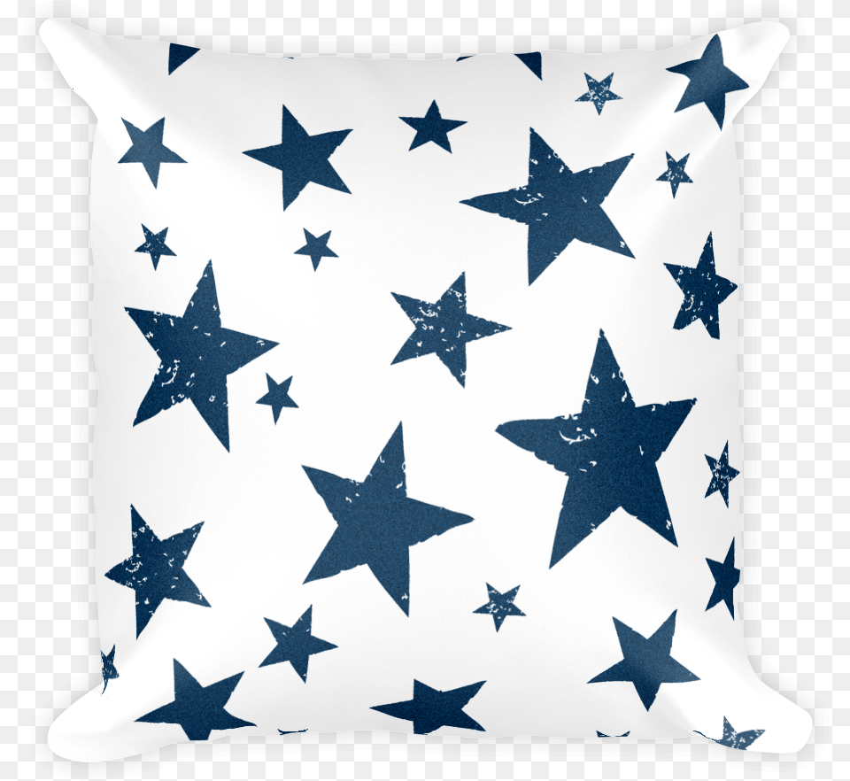 Decorative Throw Pillow Be A California Star Pattern Comic Stars, Cushion, Home Decor, Flag, Transportation Free Png Download