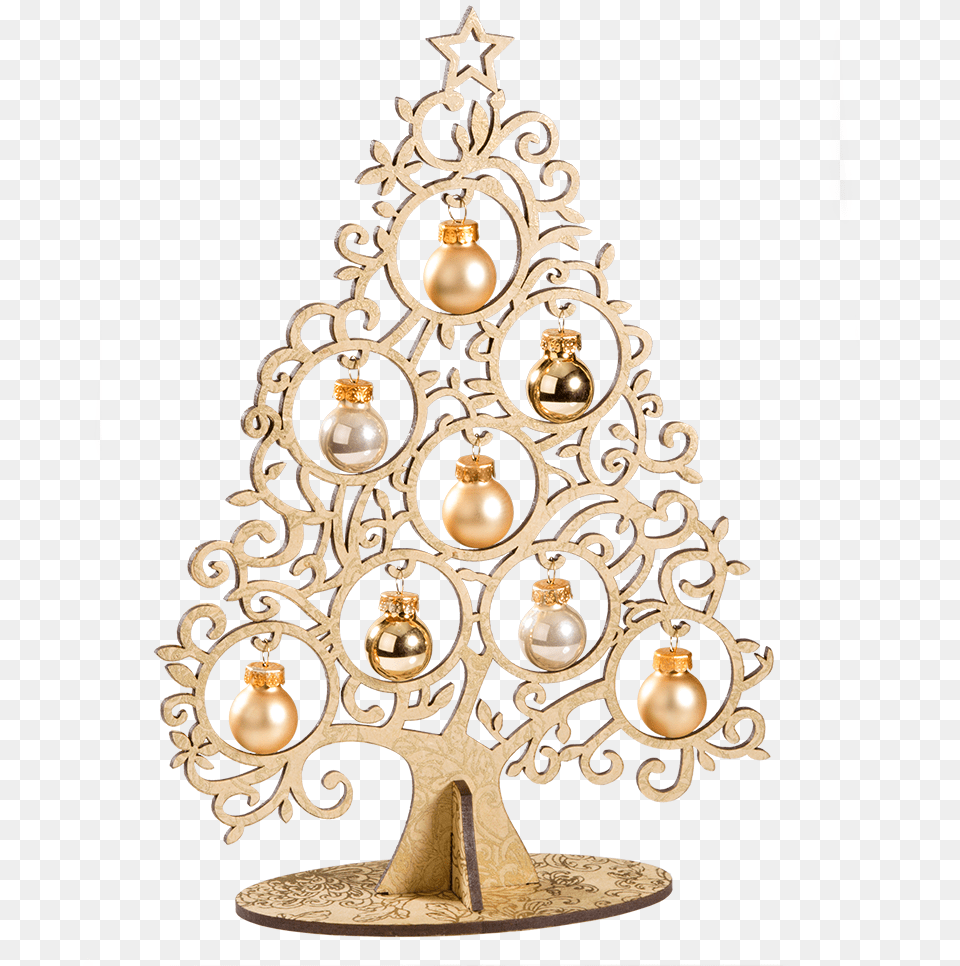 Decorative Tree Sand Gold Sand, Christmas, Christmas Decorations, Festival, Chandelier Free Transparent Png