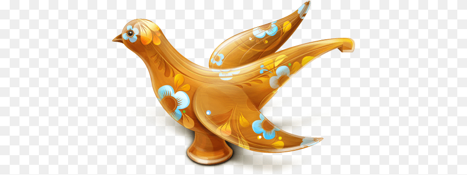 Decorative Wooden Twitter Bird Icon Clipart Bird Icon, Pottery, Animal, Fish, Sea Life Png Image