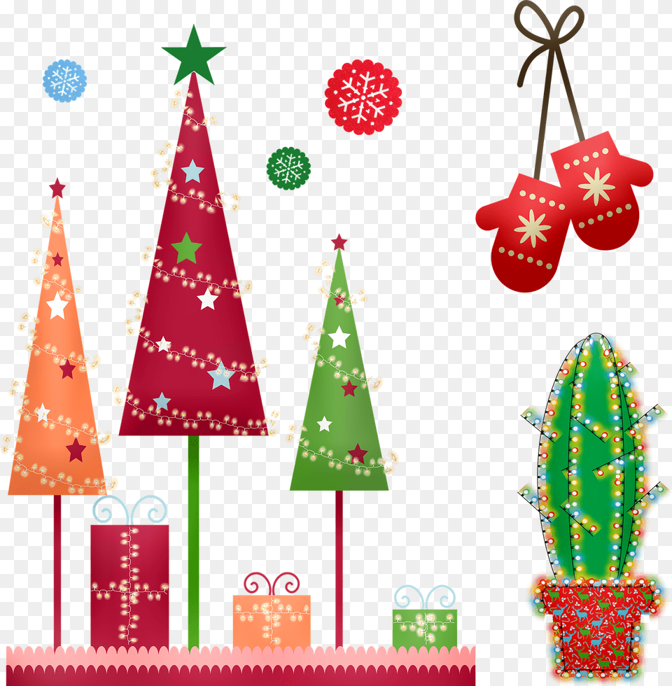 Decori Di Natale Vettoriale Png Image