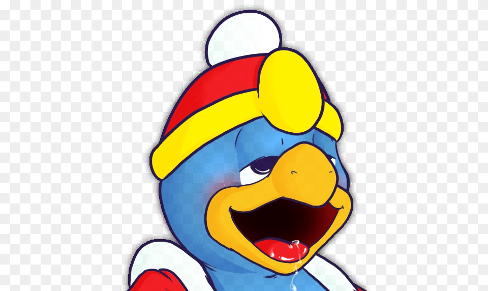 Dedede Drooling While Eating King Dedede Drooling While Eating, Face, Head, Person, Baby Free Png