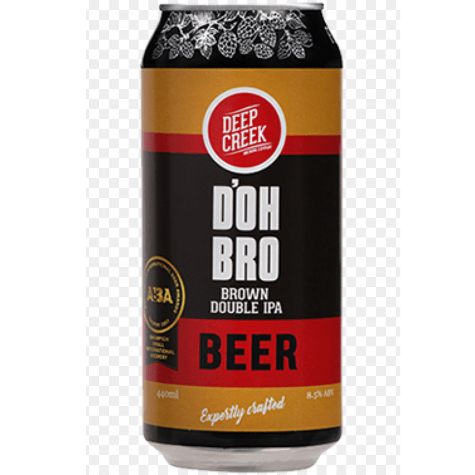 Deep Creek Dobbo Double Brown Ipa Can, Alcohol, Beer, Beverage, Lager Free Png Download