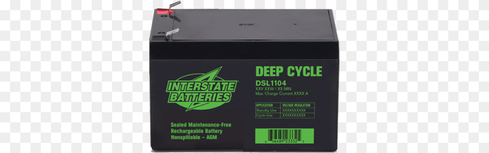 Deep Cycle Sla Battery Electronics, Adapter, Box Free Png