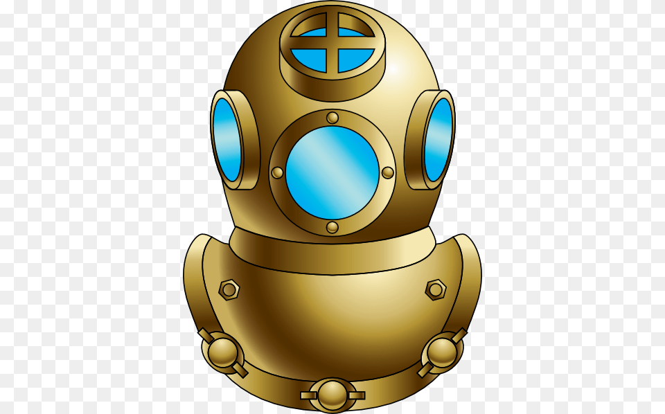 Deep Diver Helmet Clip Art, Robot, Window, Ammunition, Grenade Free Png