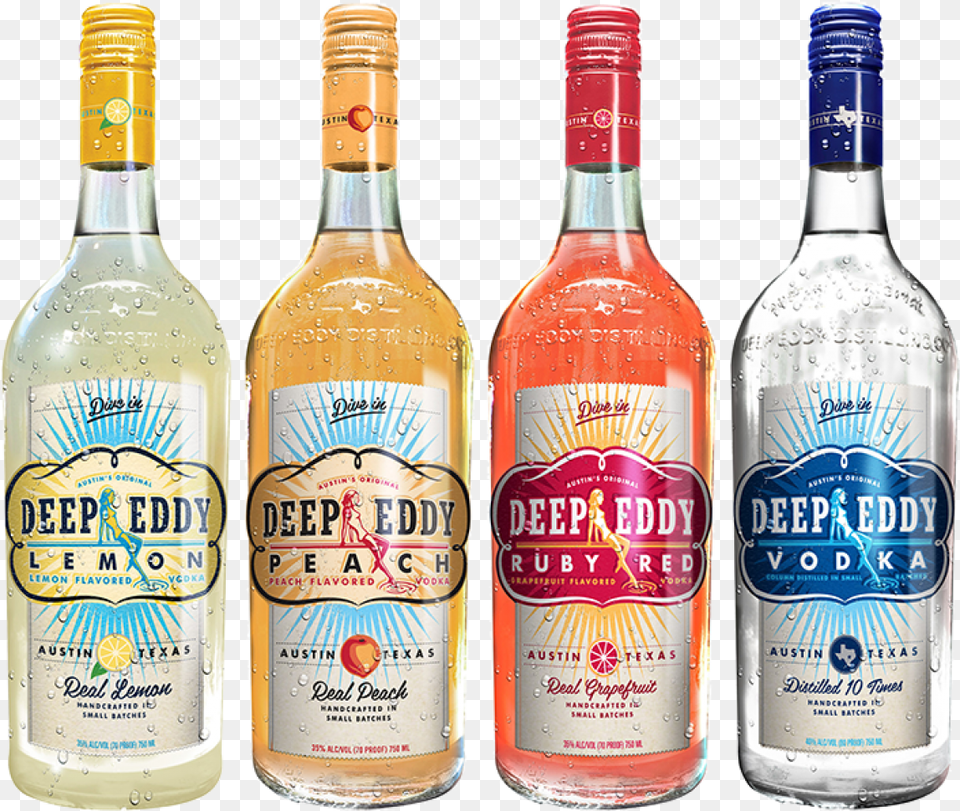 Deep Eddies, Alcohol, Beverage, Liquor, Tequila Free Png Download