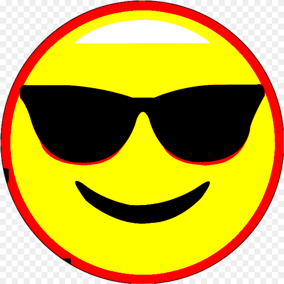 Deep Fried Sunglasses Emoji, Accessories, Face, Head, Person Png