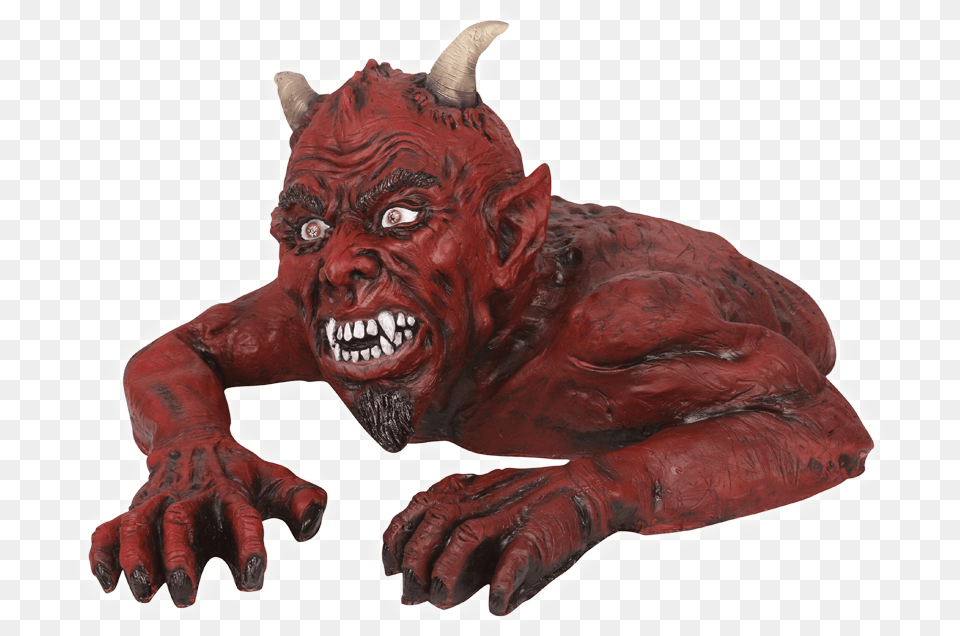 Deep Hole Devil Devil Coming Out Of Ground, Accessories, Art, Ornament, Adult Png
