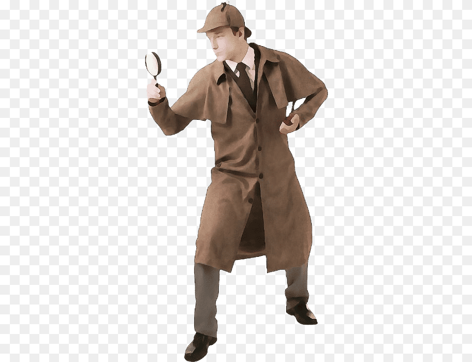 Deep Learning Based Intelligent Search Software Sherlock Holmes Coat, Clothing, Male, Adult, Person Free Transparent Png