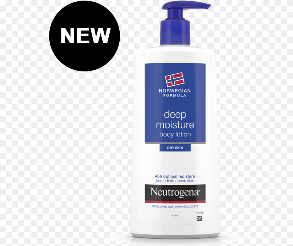Deep Moisture Lotiondry New Neutrogena Norwegian Formula Intense Repair Lip Balm, Bottle, Lotion, Cosmetics, Perfume Free Transparent Png