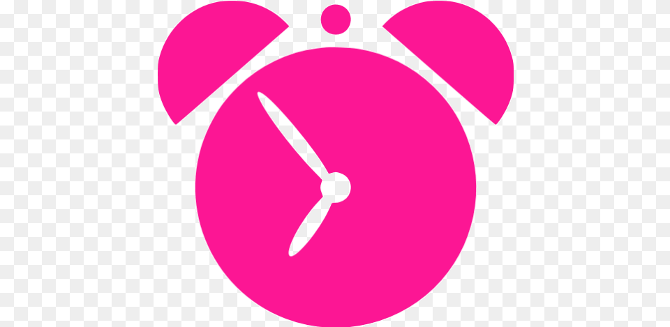 Deep Pink Alarm Clock 2 Icon Brown Clock Icon, Alarm Clock, Blade, Dagger, Knife Free Transparent Png