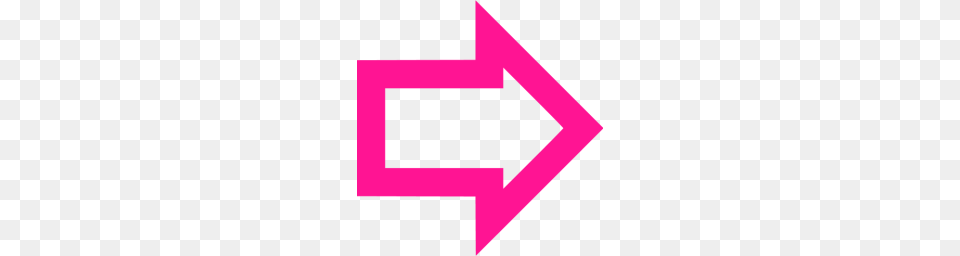 Deep Pink Arrow Icon, Purple, Art Png