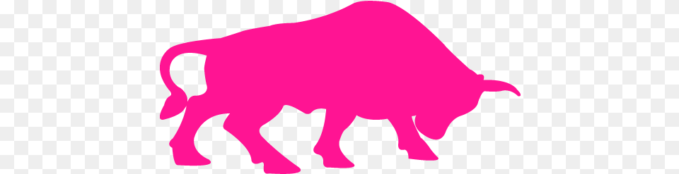 Deep Pink Bull 2 Icon Redbull Icon, Animal, Bison, Mammal, Wildlife Free Png