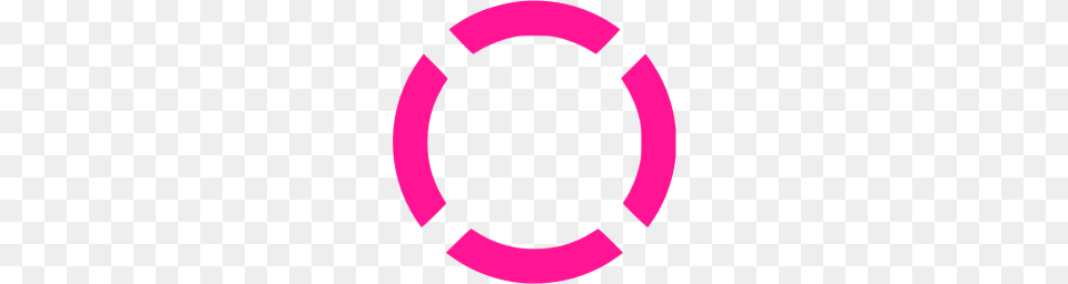 Deep Pink Circle Dashed Icon, Purple, Art Free Png Download