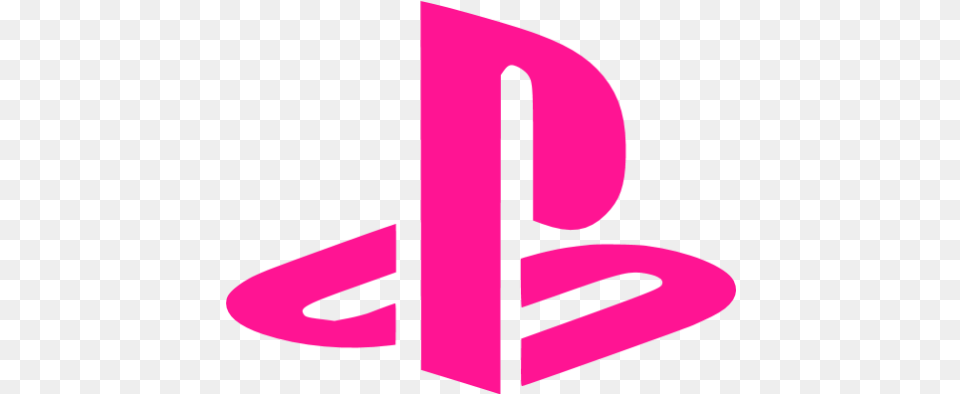 Deep Pink Consoles Ps Icon Playstation 4, Symbol, Text, Number, Logo Free Png Download