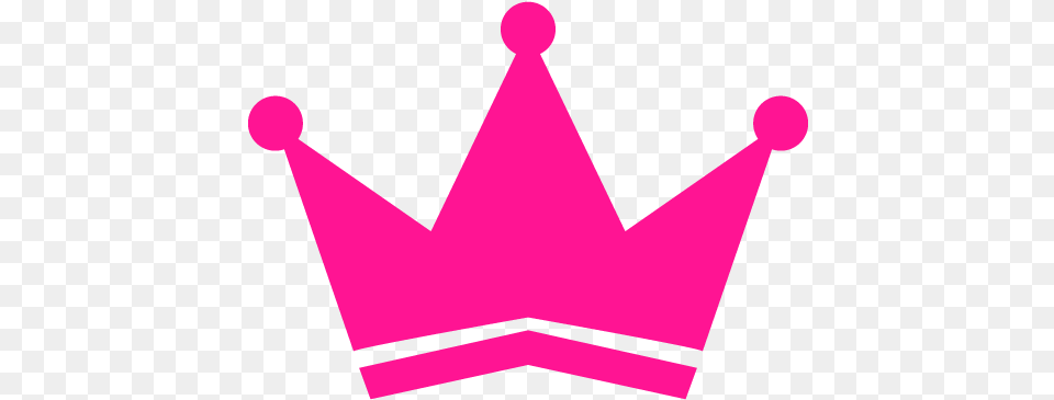 Deep Pink Crown 3 Icon Pink Crown Icon, Accessories, Jewelry Png Image