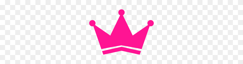 Deep Pink Crown Icon, Purple, Art Free Png