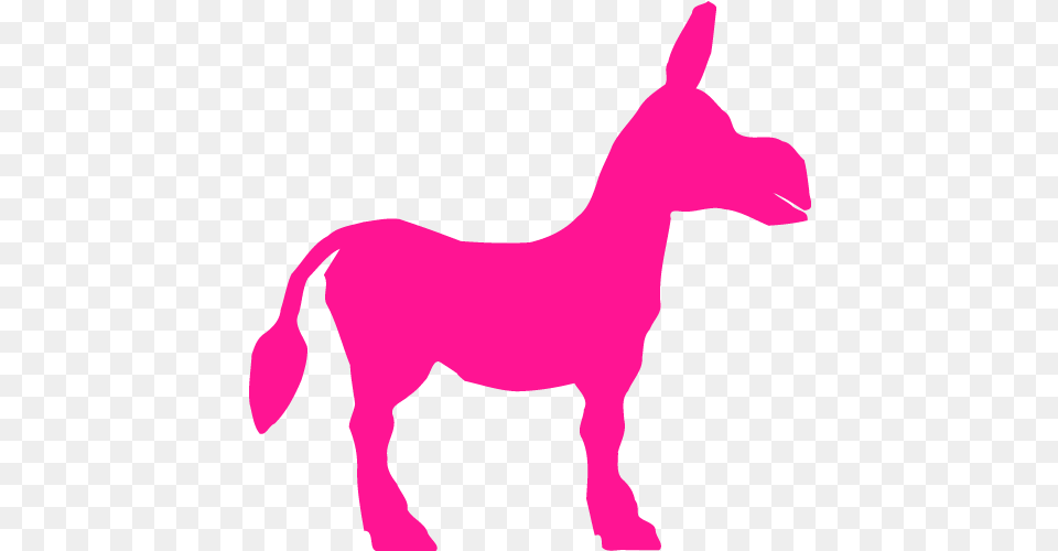 Deep Pink Donkey Icon Deep Pink Animal Icons Green Donkey, Mammal, Horse Free Png