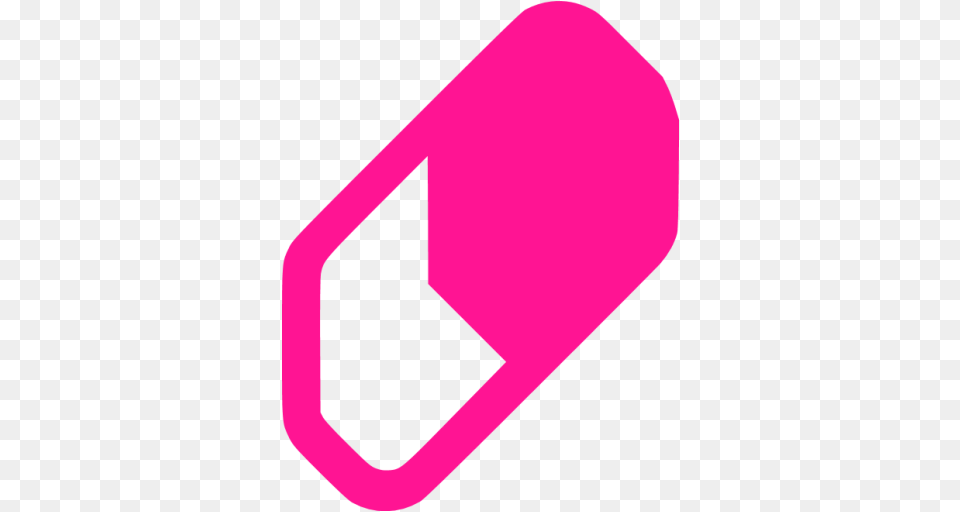 Deep Pink Eraser Icon Png Image