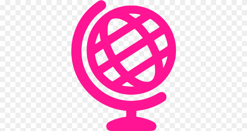 Deep Pink Globe 3 Icon Grey Globe Icon, Astronomy, Outer Space, Planet Free Transparent Png