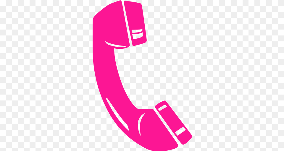 Deep Pink Phone 28 Icon Icon Pink Phone, Electronics, Mobile Phone, Smoke Pipe Png Image