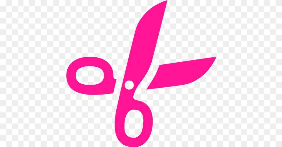 Deep Pink Scissors 2 Icon Dot, Blade, Shears, Weapon Png Image